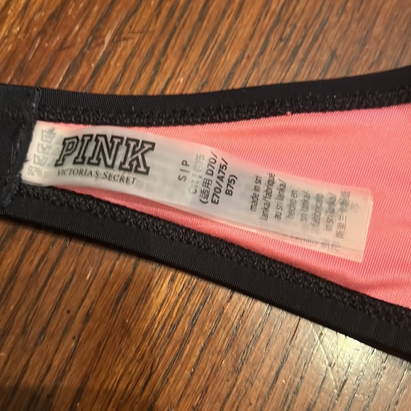 Pink Victoria’s Secret Padded Halter Swim Top Bikini - Picture 5 of 10